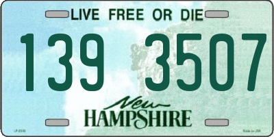 NH license plate 1393507