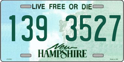 NH license plate 1393527