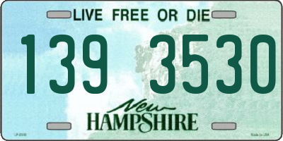 NH license plate 1393530