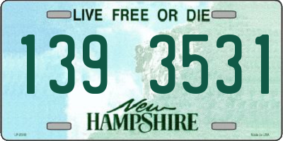 NH license plate 1393531