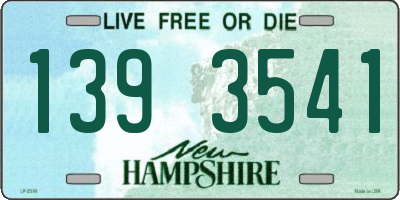 NH license plate 1393541