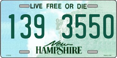NH license plate 1393550