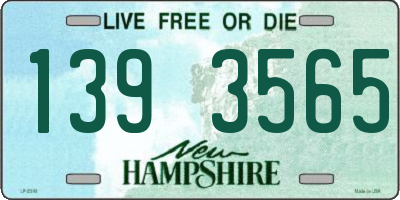 NH license plate 1393565
