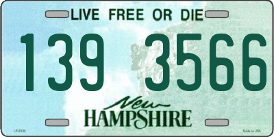NH license plate 1393566