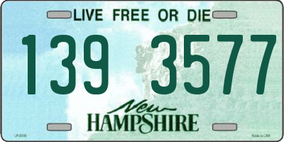 NH license plate 1393577