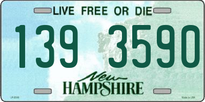 NH license plate 1393590