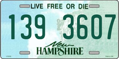 NH license plate 1393607