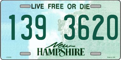 NH license plate 1393620