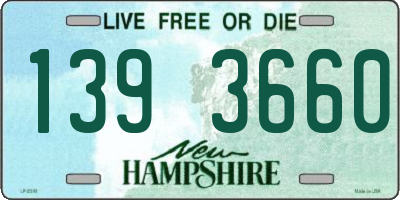 NH license plate 1393660