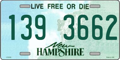 NH license plate 1393662