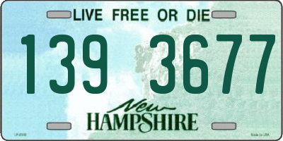 NH license plate 1393677