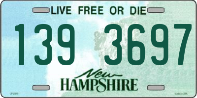 NH license plate 1393697