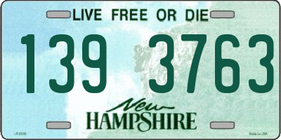 NH license plate 1393763