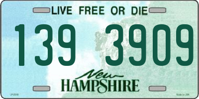 NH license plate 1393909