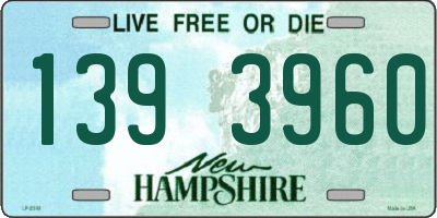 NH license plate 1393960