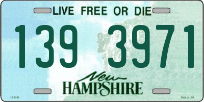 NH license plate 1393971