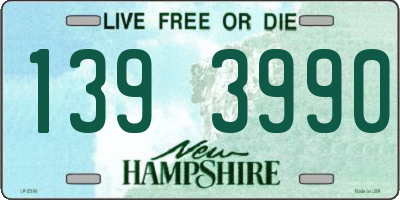 NH license plate 1393990
