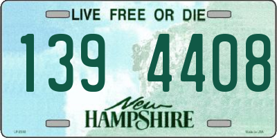 NH license plate 1394408