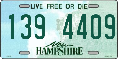 NH license plate 1394409