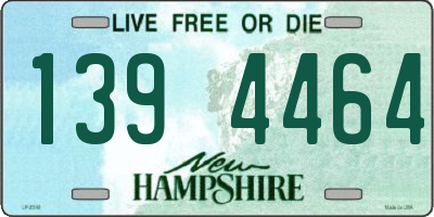 NH license plate 1394464