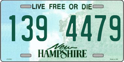 NH license plate 1394479