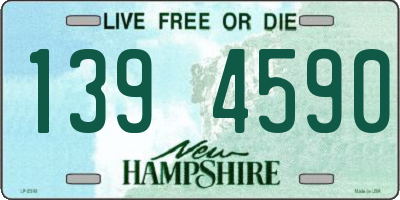 NH license plate 1394590