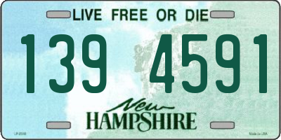 NH license plate 1394591