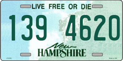 NH license plate 1394620