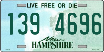 NH license plate 1394696