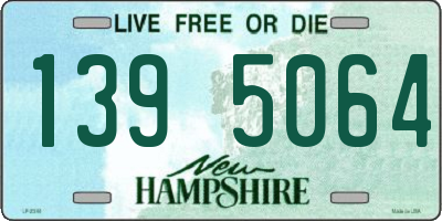 NH license plate 1395064