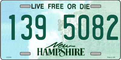 NH license plate 1395082