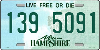 NH license plate 1395091
