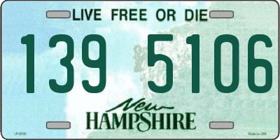 NH license plate 1395106