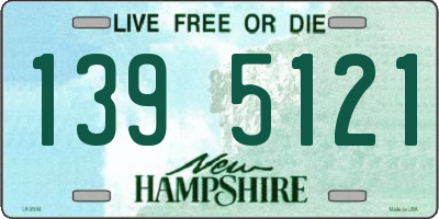 NH license plate 1395121