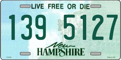 NH license plate 1395127