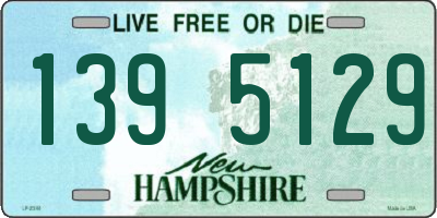 NH license plate 1395129
