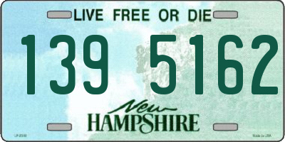 NH license plate 1395162