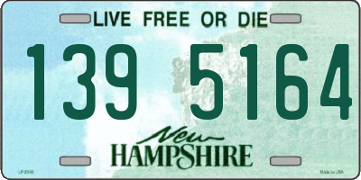 NH license plate 1395164