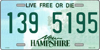 NH license plate 1395195