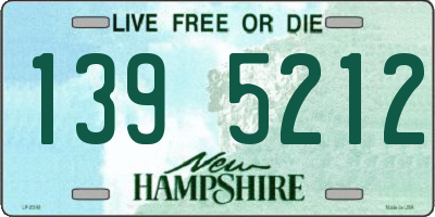 NH license plate 1395212