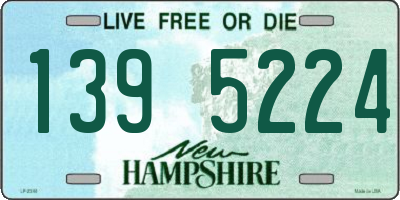 NH license plate 1395224