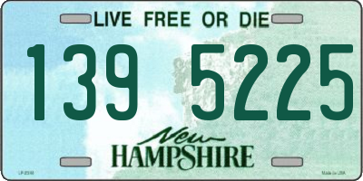 NH license plate 1395225