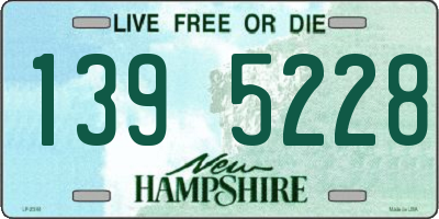 NH license plate 1395228