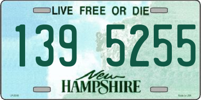 NH license plate 1395255