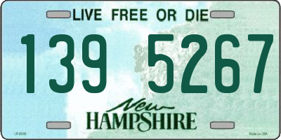 NH license plate 1395267