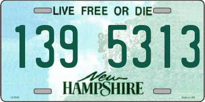 NH license plate 1395313