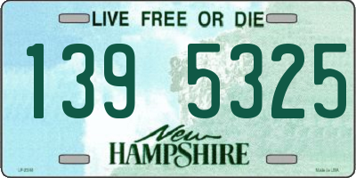 NH license plate 1395325