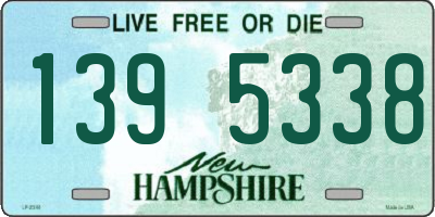 NH license plate 1395338