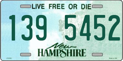 NH license plate 1395452