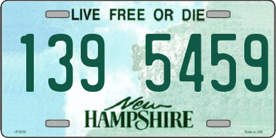 NH license plate 1395459